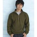Heavy Blend Vintage Zip Neck Sweatshirt