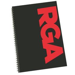 A4 Spiral Notepad - Large Logo