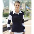 Ladies Striped Rugby Shirt