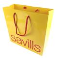 Savills Yellow Square Bag