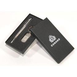 Prize Pen & Keyring Set - Cunard - Carton of 100 units