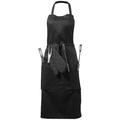 Black BBQ Apron With Tools