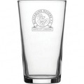Conical pint glass
