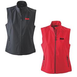 James & Nicholson Ladies Softshell Vest