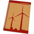 Enviro-Smart - Natural Cover A5 Wiro-Bound Pad