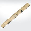 30cm Wooden Ruler