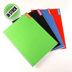 Lenovo Spiral Pad - A4 - pack of 4, assorted colours