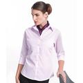 Ladies 3/4 Sleeve Poplin Blouse