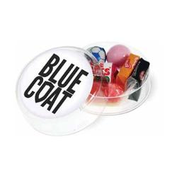 Maxi Round Sweet Pot with Retro Sweets