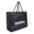 Black Matt Laminated Paper Carrier Bag