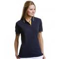 Ladies St Mellion Tipped Pique Polo Shirt