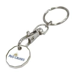 P&O Cruises Trolley Coin Keyring - Box of 100