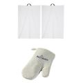 P&O Cruises Oven Glove and Tea Towels - Box of 70