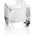 Crystal Dice Paperweight