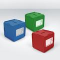 Money Box Cube, Recycled