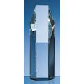 19cm Crystal Hexagon Award