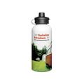 Aluminium 600ml White Drink Bottle