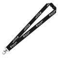 Barts Health Staff Bank Black 15Mm Flat Polyester Lanyard