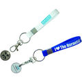 Silicon Band Trolley Coin Keyring